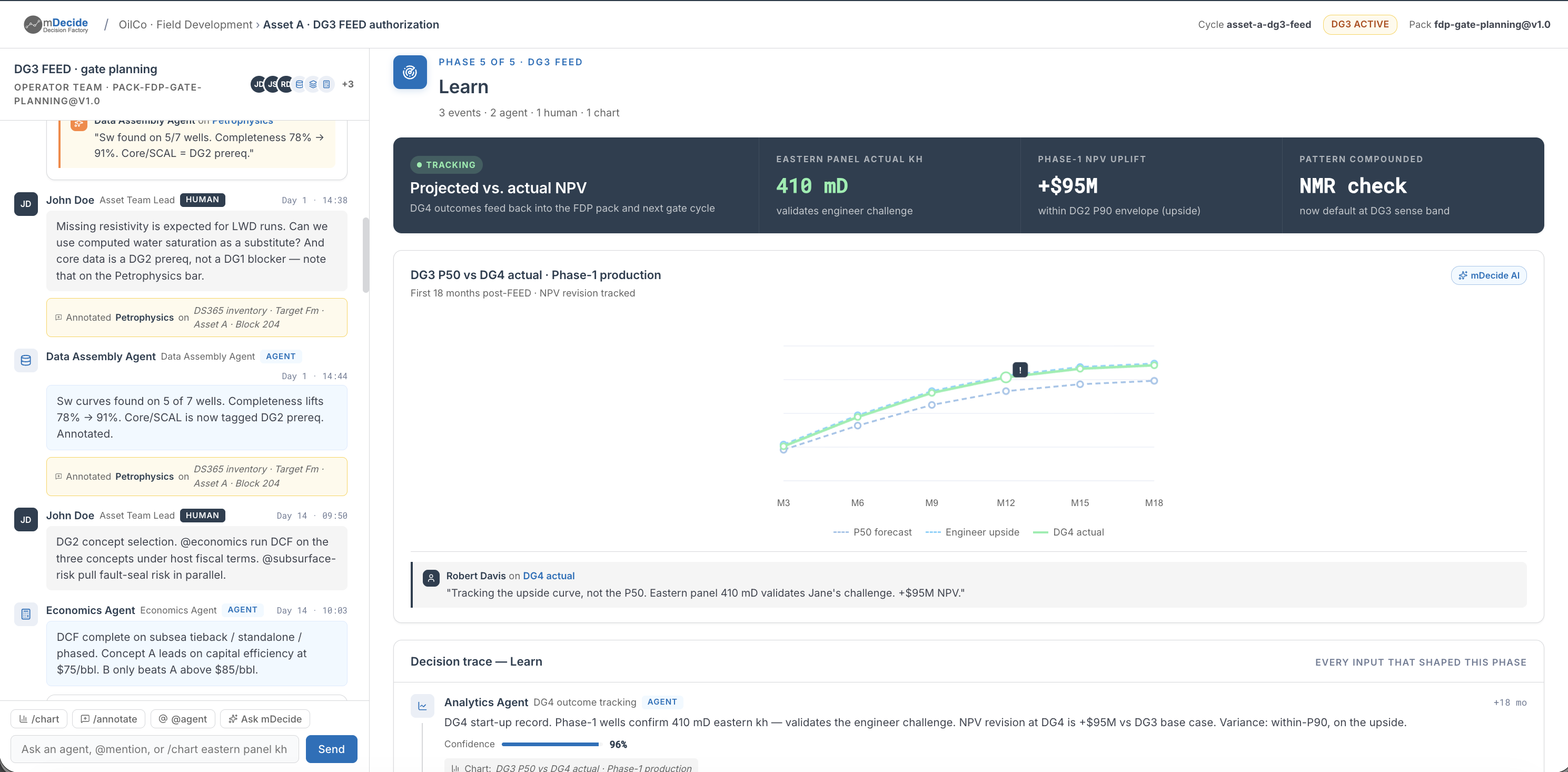 mDecide — Learn Phase